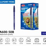 BEIFA AA600 0.7mm Black Ballpoint Pens | Smooth & Quick-Dry | Mix Bulk Wholesale