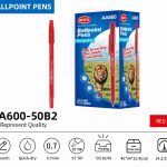 BEIFA AA600 0.7mm Black Ballpoint Pens | Smooth & Quick-Dry | Mix Bulk Wholesale
