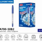 BEIFA AA700 0.7mm Black Ballpoint Pens | Super Smooth & No Leakage | Mix Bulk Wholesale