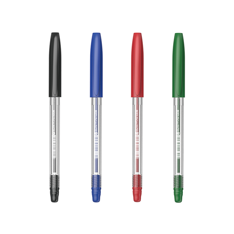 BEIFA AA700 0.7mm Black Ballpoint Pens | Super Smooth & No Leakage | Mix Bulk Wholesale