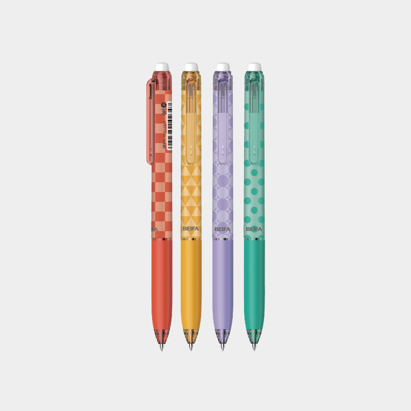 BEIFA GP812 0.5mm/0.7mm Erasable Gel Ink Pen | Smooth, Quick-Dry & Fine Tip | Mix Bulk Wholesale