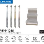 BEIFA OMETTA GP816 0.5mm Gel Ink Pen | Smooth, Quick-Dry & ST Tip | Mix Bulk Wholesale