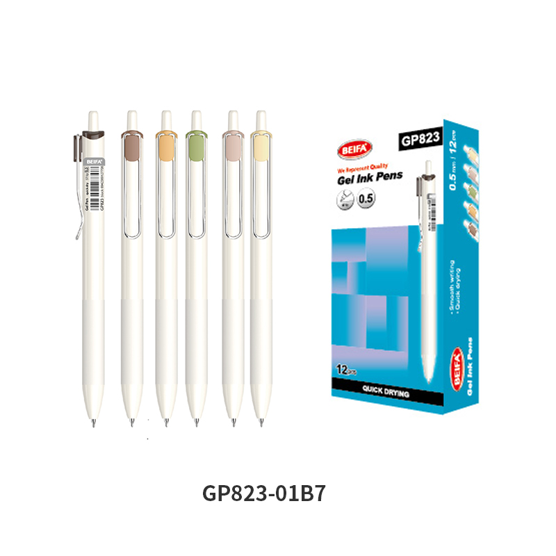 BEIFA GP823 0.5mm Gel Ink Pen | Smooth, Quick-Dry & ST Tip | Black