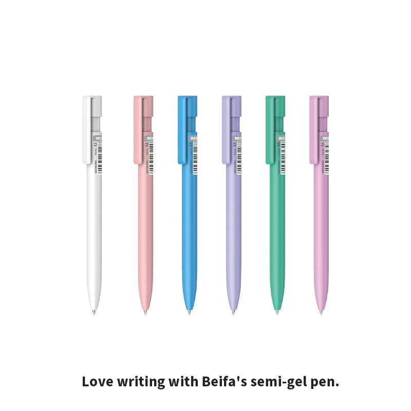 BEIFA GP829 Gel Ink Pen | 0.5/0.7mm Options | Smooth & Quick-Dry | Mix Bulk