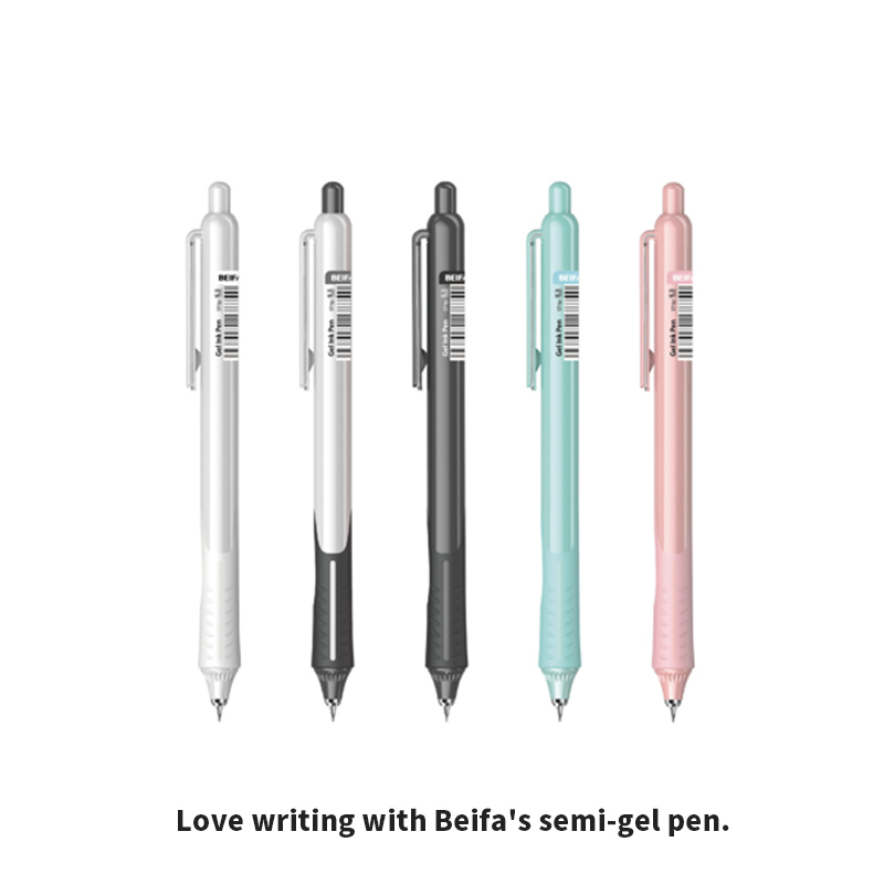 BEIFA GP830 0.5mm Gel Ink Pen | Soft Grip & Quick-Dry | Mix Bulk Wholesale