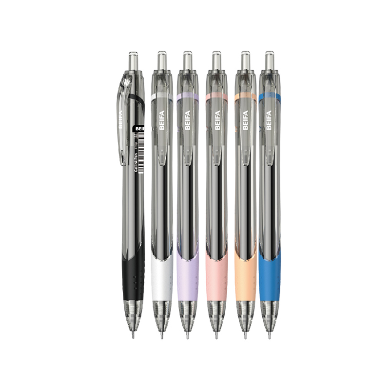BEIFA GP831 0.5mm Gel Ink Pen | Smooth, Quick-Dry, Ergonomic Grip | Mix Bulk