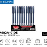 BEIFA TA602A 0.7mm Blue Semi-Gel Pens | Smooth & Quick-Dry | Mix Bulk Wholesale