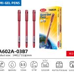 BEIFA TA602A 0.7mm Blue Semi-Gel Pens | Smooth & Quick-Dry | Mix Bulk Wholesale