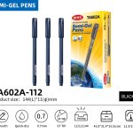 BEIFA TA602A 0.7mm Blue Semi-Gel Pens | Smooth & Quick-Dry | Mix Bulk Wholesale