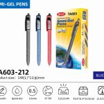 BEIFA TA603 0.7mm Black Semi-Gel Pens | Smooth & Quick-Dry | Mix Bulk Wholesale