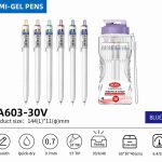 BEIFA TA603 0.7mm Black Semi-Gel Pens | Smooth & Quick-Dry | Mix Bulk Wholesale