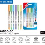BEIFA TA606C 0.7mm Semi-Gel Pen | Smooth Writing & Quick-Dry | Mix Bulk Wholesale