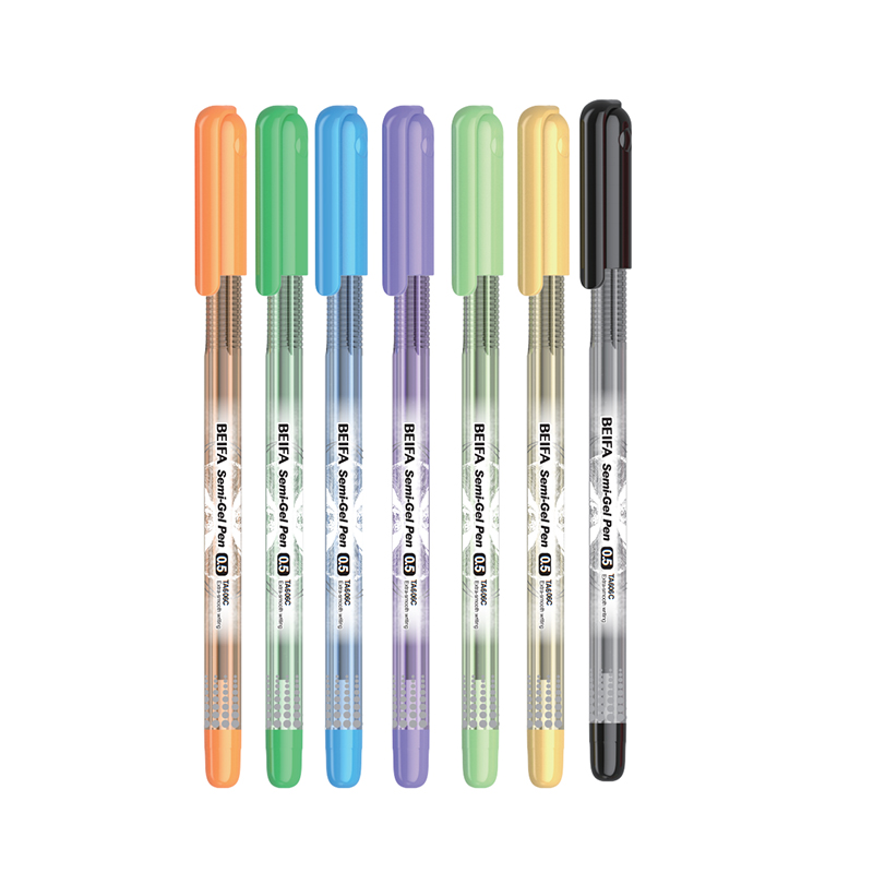 BEIFA TA606C 0.7mm Semi-Gel Pen | Smooth Writing & Quick-Dry | Mix Bulk Wholesale
