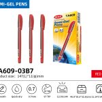 BEIFA TA609 0.7mm Semi-Gel Pen | Smooth Writing & Quick-Dry | Mix Bulk Wholesale