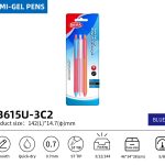 BEIFA TB615 0.7mm Semi-Gel Pen | Colorful Design & Smooth Writing | Mix Bulk Wholesale