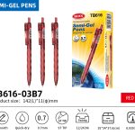 BEIFA TB616 0.5mm/0.7mm Semi-Gel Pen | Smooth Writing & Quick-Dry | Mix Bulk Wholesale