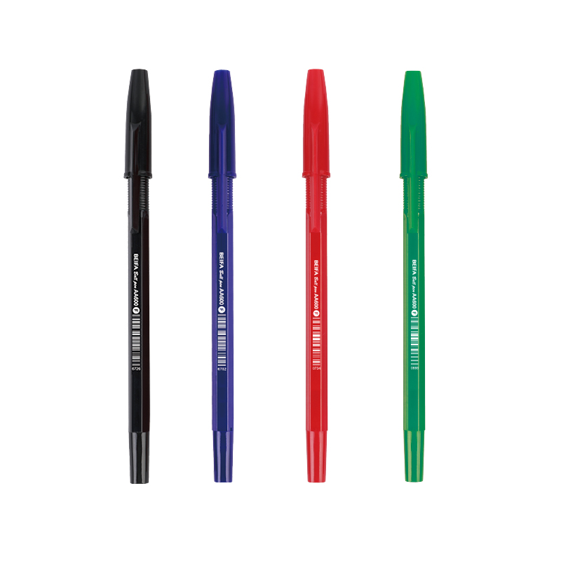 BEIFA AA600 0.7mm Black Ballpoint Pens | Smooth & Quick-Dry | Mix Bulk Wholesale