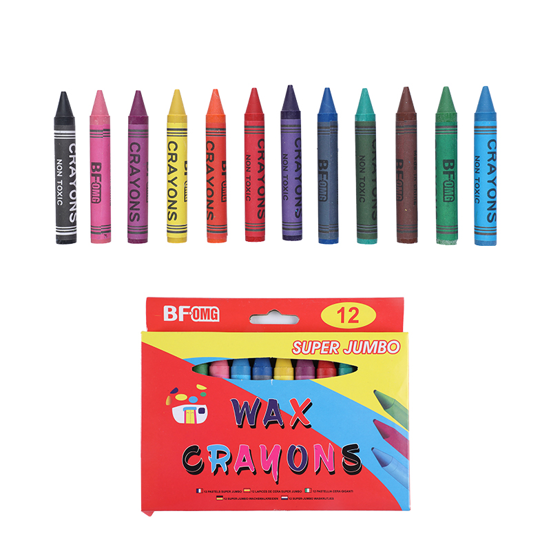 BEIFA DC6612 Crayon Set Commercial Packaging Global Distribution | Mix Bulk Wholesale