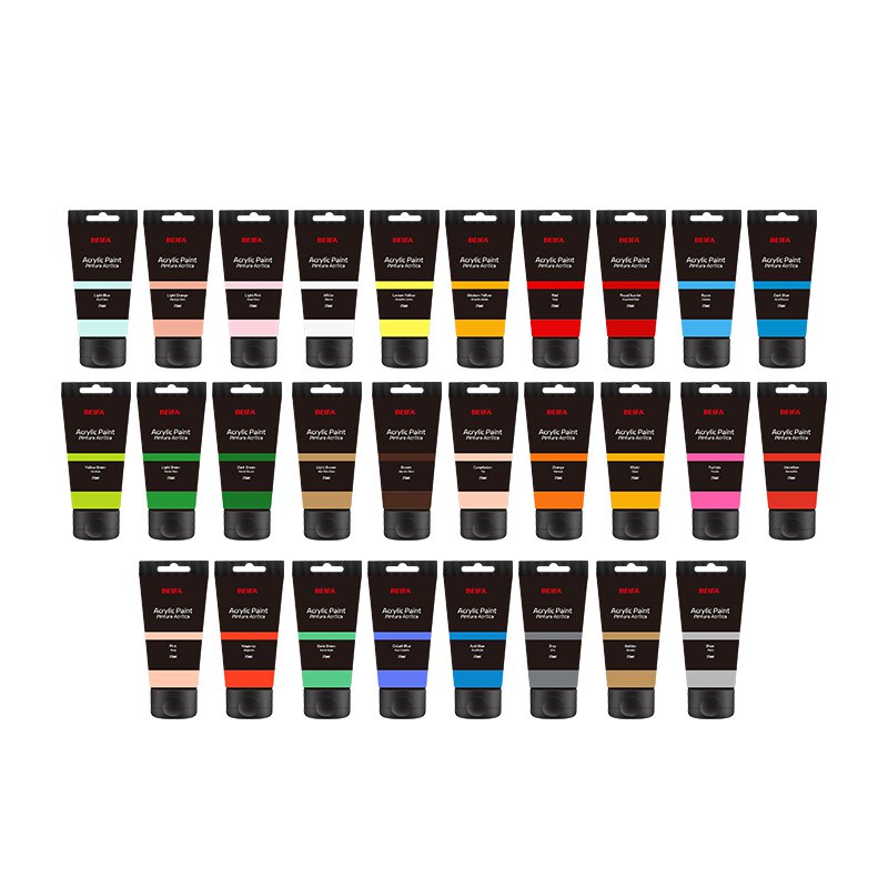 BEIFA DD53B Acrylic Paint Reliable Design Daily Use | Mix Bulk Wholesale