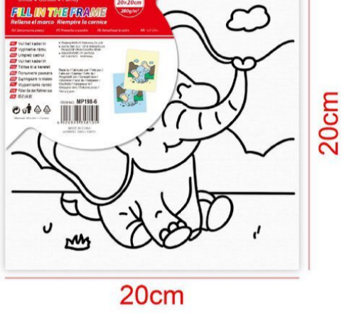BEIFA DJ26 Coloring Canvas Set Reliable Design Daily Use | Mix Bulk Wholesale