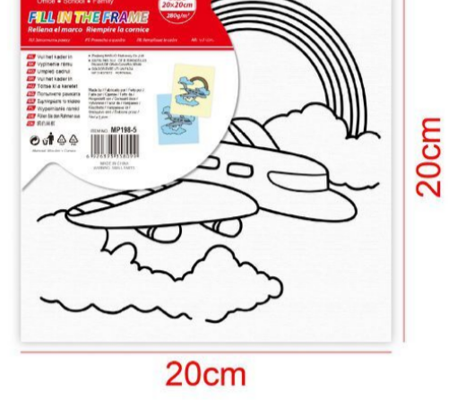 BEIFA DJ26 Coloring Canvas Set Reliable Design Daily Use | Mix Bulk Wholesale
