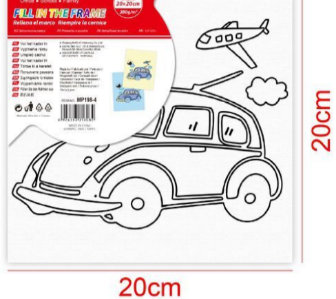 BEIFA DJ26 Coloring Canvas Set Reliable Design Daily Use | Mix Bulk Wholesale