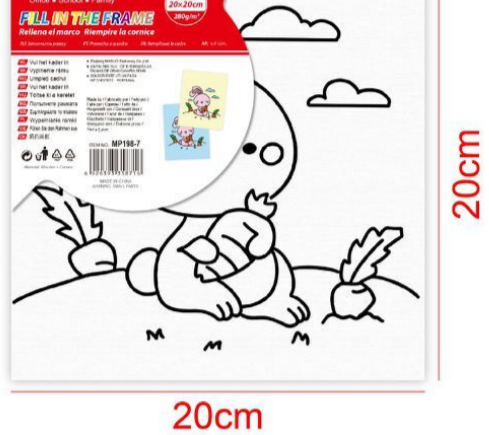 BEIFA DJ26 Coloring Canvas Set Reliable Design Daily Use | Mix Bulk Wholesale