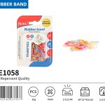 BEIFA FE1058 Colorful Rubber Bands 8mm Multicolor Elastic Band Pack Wholesale | Mix Bulk