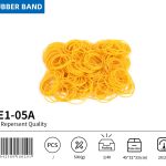 BEIFA FE1 Yellow Rubber Bands Wholesale Elastic Office Rubber Bands | Mix Bulk