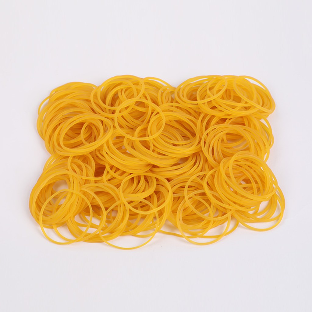 BEIFA FE1 Yellow Rubber Bands Wholesale Elastic Office Rubber Bands | Mix Bulk