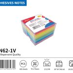 BEIFA Premium Adhesive Notes 75x75mm | Bright Sticky Pads for Office & School | Mix Bulk Wholesale