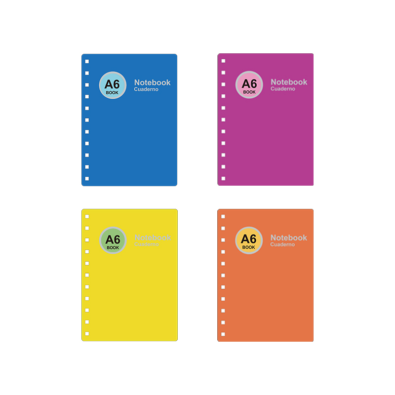 PP Cover Spiral Notebook – A4, A5, A6, A7, B5 Sizes | Durable & Lightweight for School & Office | Mix Bulk Wholesale