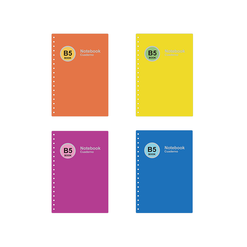PP Cover Spiral Notebook – A4, A5, A6, A7, B5 Sizes | Durable & Lightweight for School & Office | Mix Bulk Wholesale