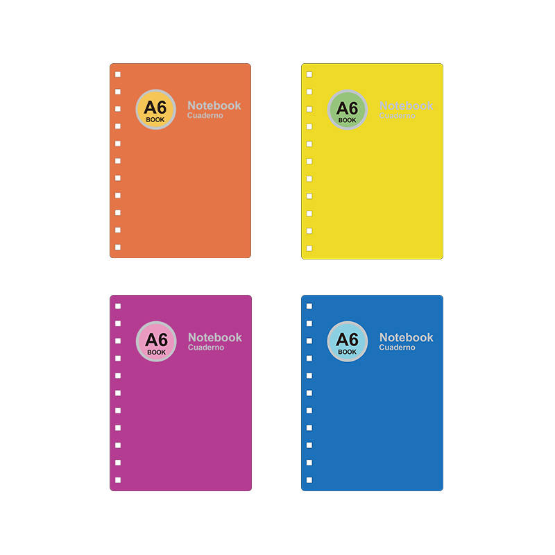 PP Cover Spiral Notebook – A4, A5, A6, A7, B5 Sizes | Durable & Lightweight for School & Office | Mix Bulk Wholesale