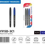 BEIFA PY915D Permanent Marker Set | Ready to Ship Bulk Wholesale | Mix Bulk