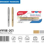 BEIFA PY915E Metallic Marker Set | Bulk Wholesale Metallic Pens | Mix Bulk