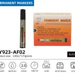 BEIFA PY923 Permanent Marker Bullet Tip Waterproof Multi-Color Wholesale | Mix Bulk