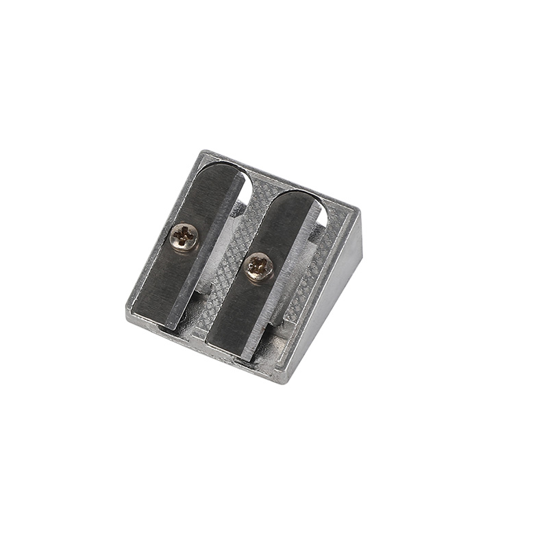 BEIFA SC19 Double Hole Metal Pencil Sharpener | Aluminum Alloy Sharpener | Mix Bulk