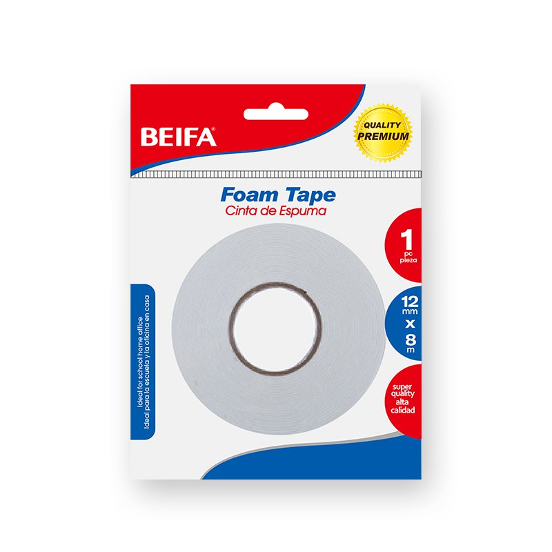 BEIFA SH202 Foam Double-Sided Tape Strong Adhesive Mounting Tape Wholesale | Mix Bulk