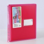 BEIFA WC103 Spiral Display Book Folder A4 Clear Booklet Wholesale | Mix Bulk