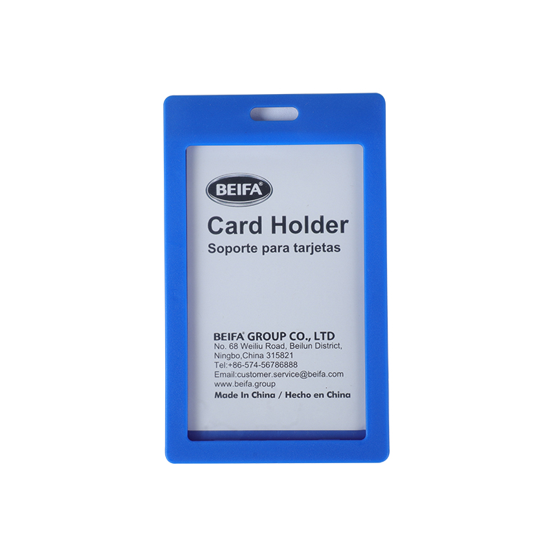 BEIFA WF3 PVC Card Holder | Vertical ID Badge Holder | Mix Bulk Wholesale