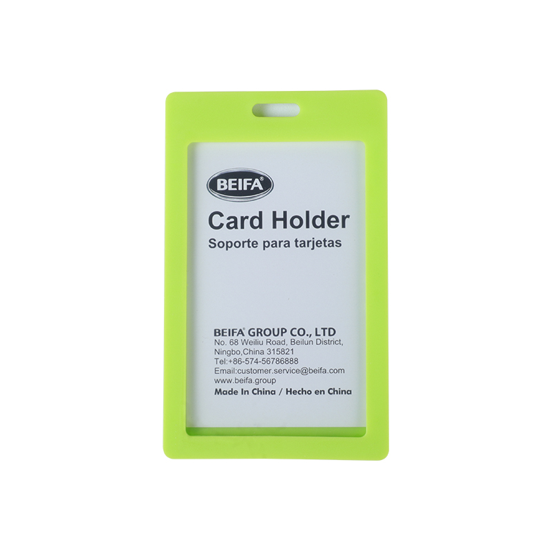 BEIFA WF3 PVC Card Holder | Vertical ID Badge Holder | Mix Bulk Wholesale