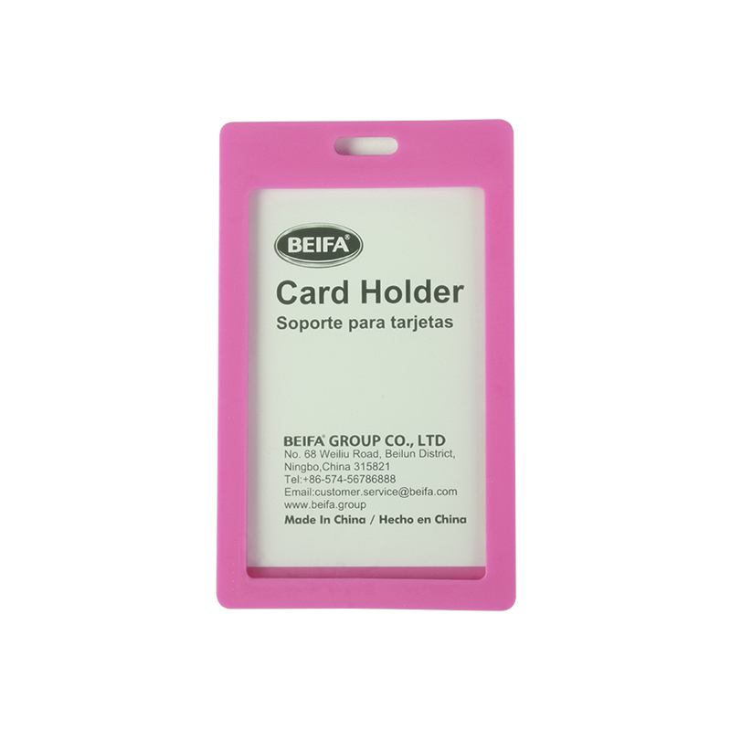 BEIFA WF3 PVC Card Holder | Vertical ID Badge Holder | Mix Bulk Wholesale