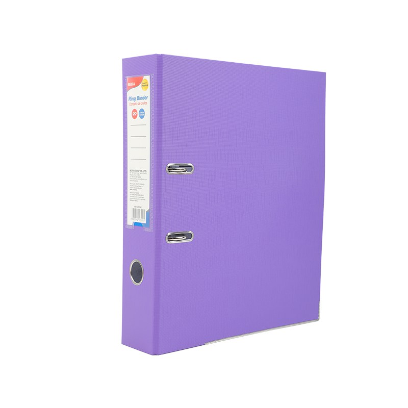 BEIFA WL15 3-Inch FC Ring Binder File Folder | PP Cover & Marble Print Binder Wholesale | Mix Bulk