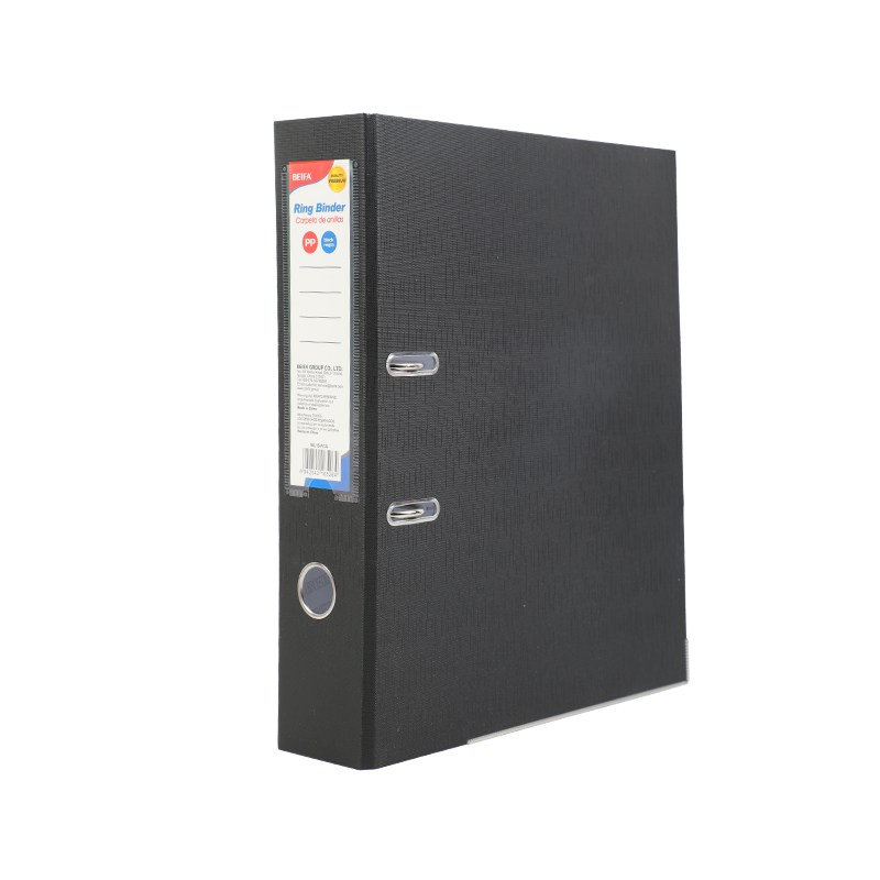 BEIFA WL15 3-Inch FC Ring Binder File Folder | PP Cover & Marble Print Binder Wholesale | Mix Bulk