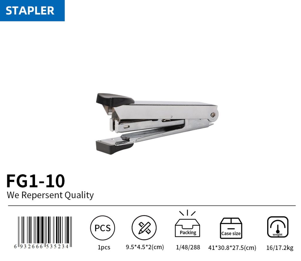 BEIFA FG1-10 Metal Stapler | Durable Office Stapler Wholesale | Mix Bulk
