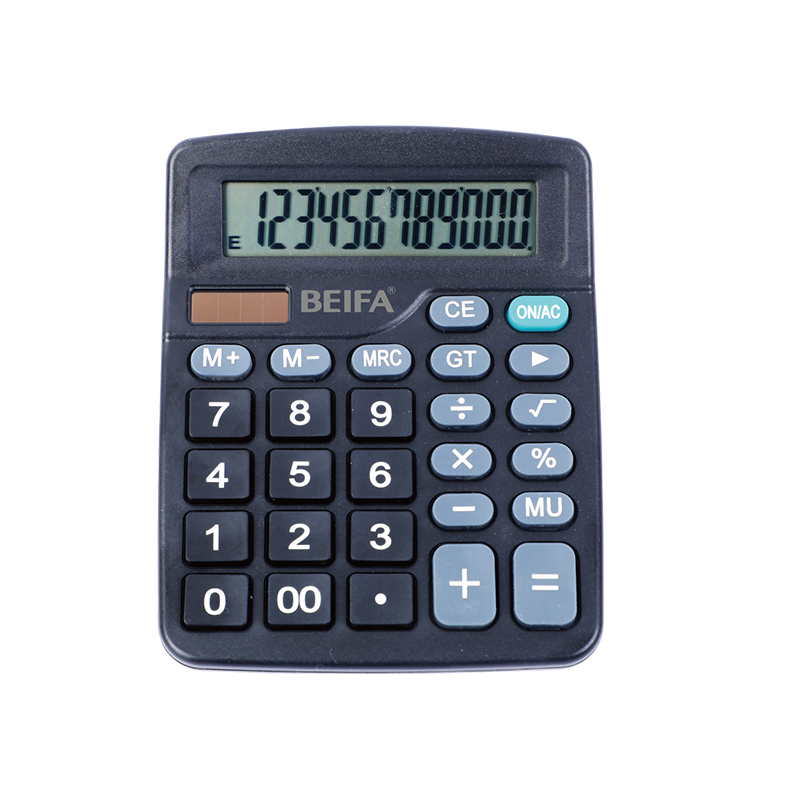 BEIFA FL34 12-Digit Solar Calculator | Desktop Office Calculator Wholesale | Mix Bulk