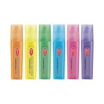 BEIFA HY7A Chisel Tip Highlighter Set 4 Colors Quick Dry Highlighter | Mix Bulk