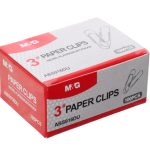 M&G ABS916DU 3# Nickel Plated Paper Clips 28mm 100pcs Wholesale