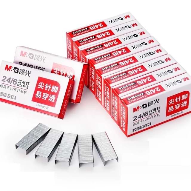 M&G ABS92758 24/6 Standard Office Staples 1000pcs/Box Wholesale